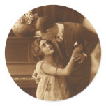 Vintage Romantic Music stickers