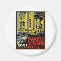 Vintage Rome Fridge Magnets