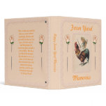 Vintage Rooster Ride 2 binders