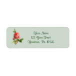 Vintage Rose Address Label