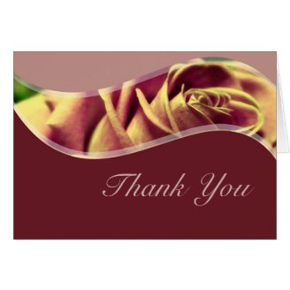  Peacock Green Fractal Lace Thank You Greeting Cards