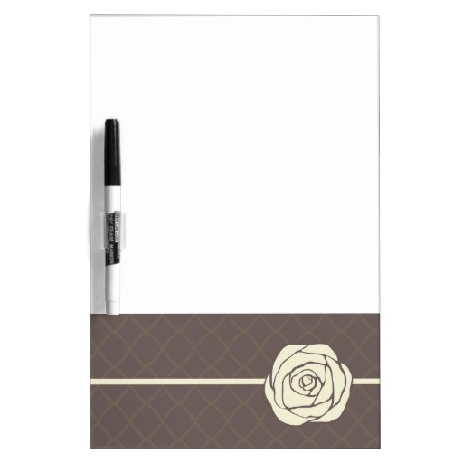 Vintage Rose Dry Erase Board