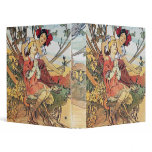 Vintage Rose Goddess 3 Ring Binder