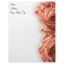 Vintage Rose I Letterhead Template