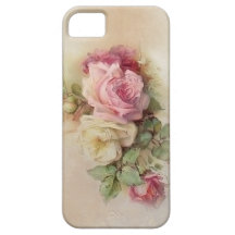 Vintage Rose iPhone 5 Case-Mate Case