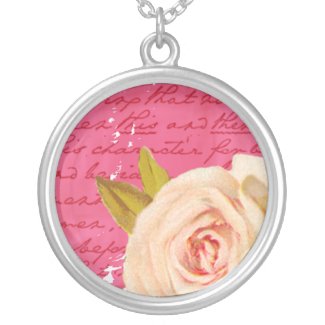 Vintage Rose necklace