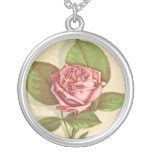 Vintage Rose Necklace