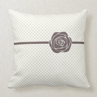 Vintage Rose Pillow