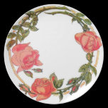 Vintage Rose plates
