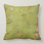 Vintage Rose Throw Pillow