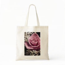Vintage Rose tote bag bags