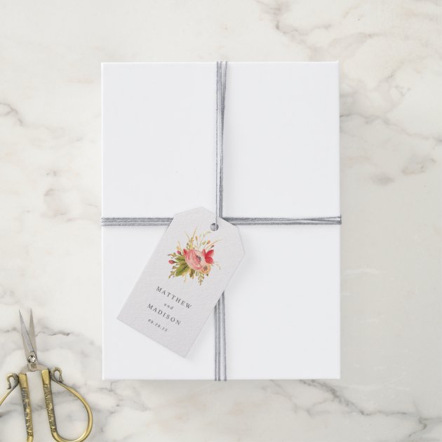Vintage Rose | Wedding Gift Tags Pack Of Gift Tags-2