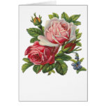 VINTAGE ROSES CARD
