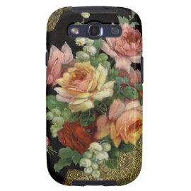 Vintage Roses Galaxy SIII Cover