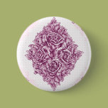 Vintage Roses in Purple Pin