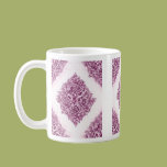 Vintage Roses in Purple Mug