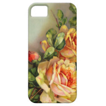 Vintage Roses iPhone 5 Case