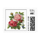 VINTAGE ROSES POSTAGE STAMPS