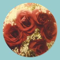 Vintage Roses stickers