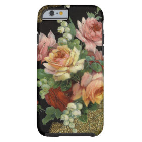 Vintage Roses Tough iPhone 6 Case