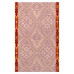 Vintage Ruby Red Damask Designer Stationery