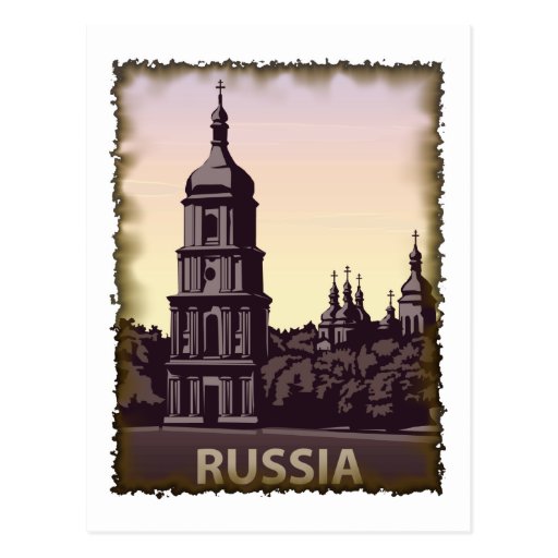 Vintage Russia Postcard | Zazzle
