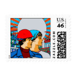 Vintage Russian Art postage