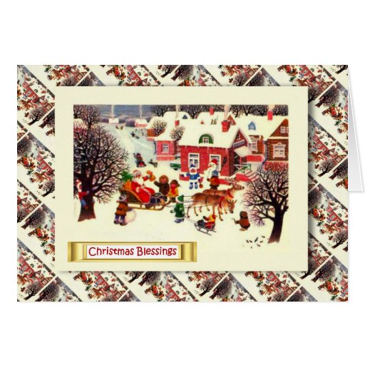 vintage russian christmas gifts from santa card zazzle vintage russian christmas gifts from santa card zazzle