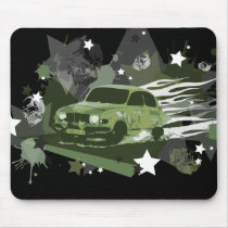 vintage saab rally mousepad by griffingear vintage saab rally mousepad