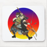 Vintage Samurai Mouse Pads