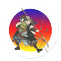 Vintage Samurai stickers by rudejapan Vintage Samurai stickers