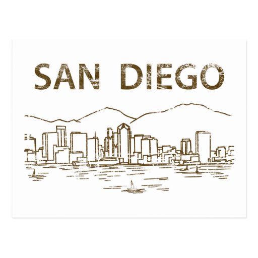 Vintage San Diego Post Cards