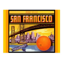 Vintage San Francisco Brand Fruit Citrus Postcards postcards