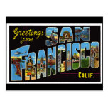 Vintage San Francisco Card Post Cards