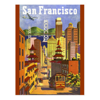 San Francisco Vintage Postcards & Postcard Template Designs