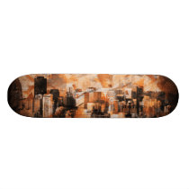 vintage san francisco rusty landscape darkside skateboards