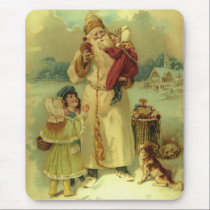 Vintage Santa 1890s mousepads
