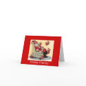 Vintage Santa and Babies Holiday Greeting Card