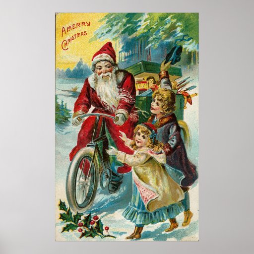 Vintage Santa Posters 15