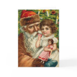 Vintage Santa and Child