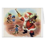 ELVES ON STRIKE / MISSING &quot;YOU&quot; AT CHRISTMAS GREETING CARD | Zazzle