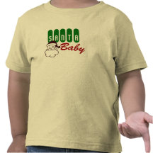 Vintage Santa Baby Toddler T-Shirt