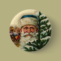 Vintage Santa: Buttons buttons