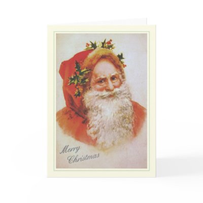 Vintage Santa cards