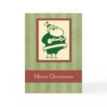 Vintage Santa card