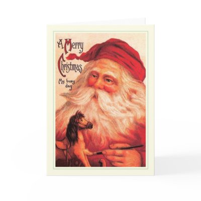 Vintage Santa cards