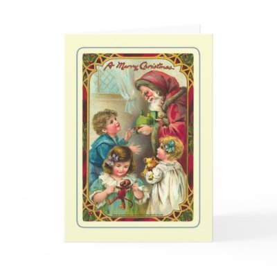 Vintage Santa cards