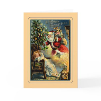 Vintage Santa cards