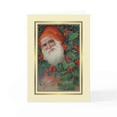 Vintage Santa cards