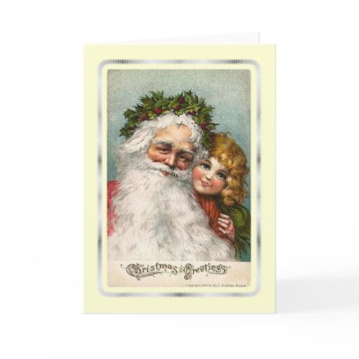 Vintage Santa cards